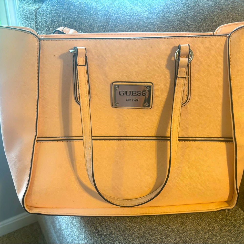 Pink Guess Tote